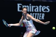 Pliskova at the 2023 Australian Open.